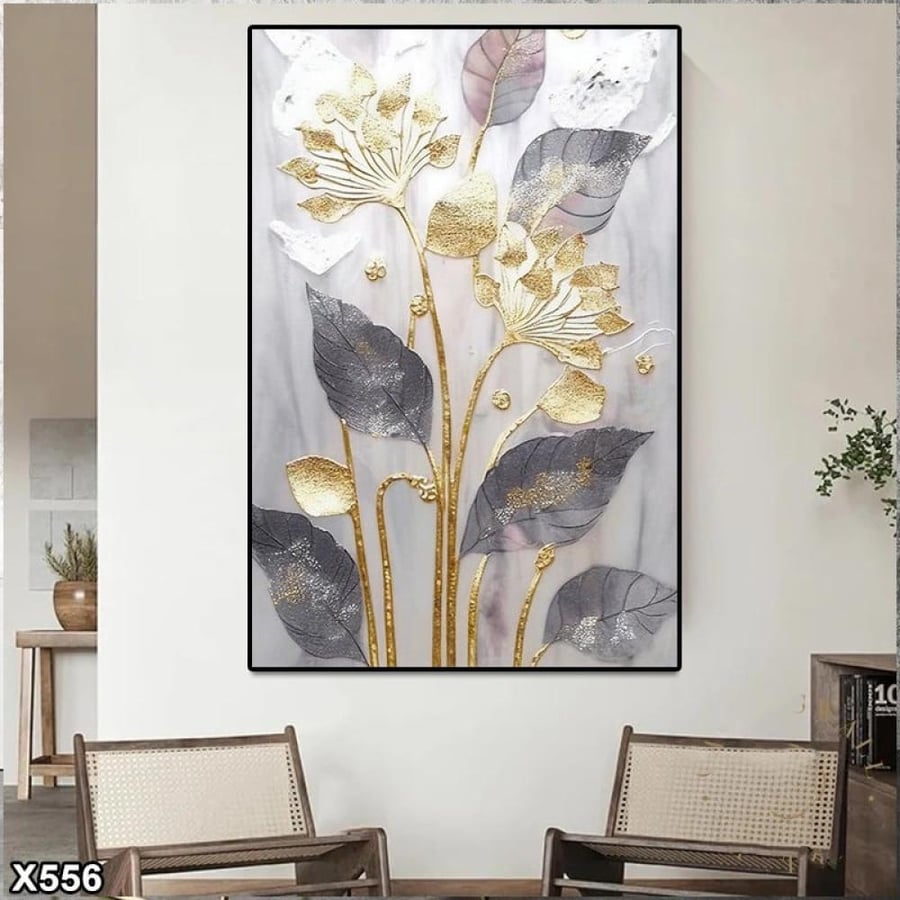 Canvas painting abstract art