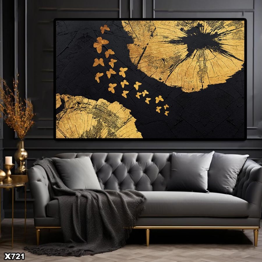 Canvas painting abstract art