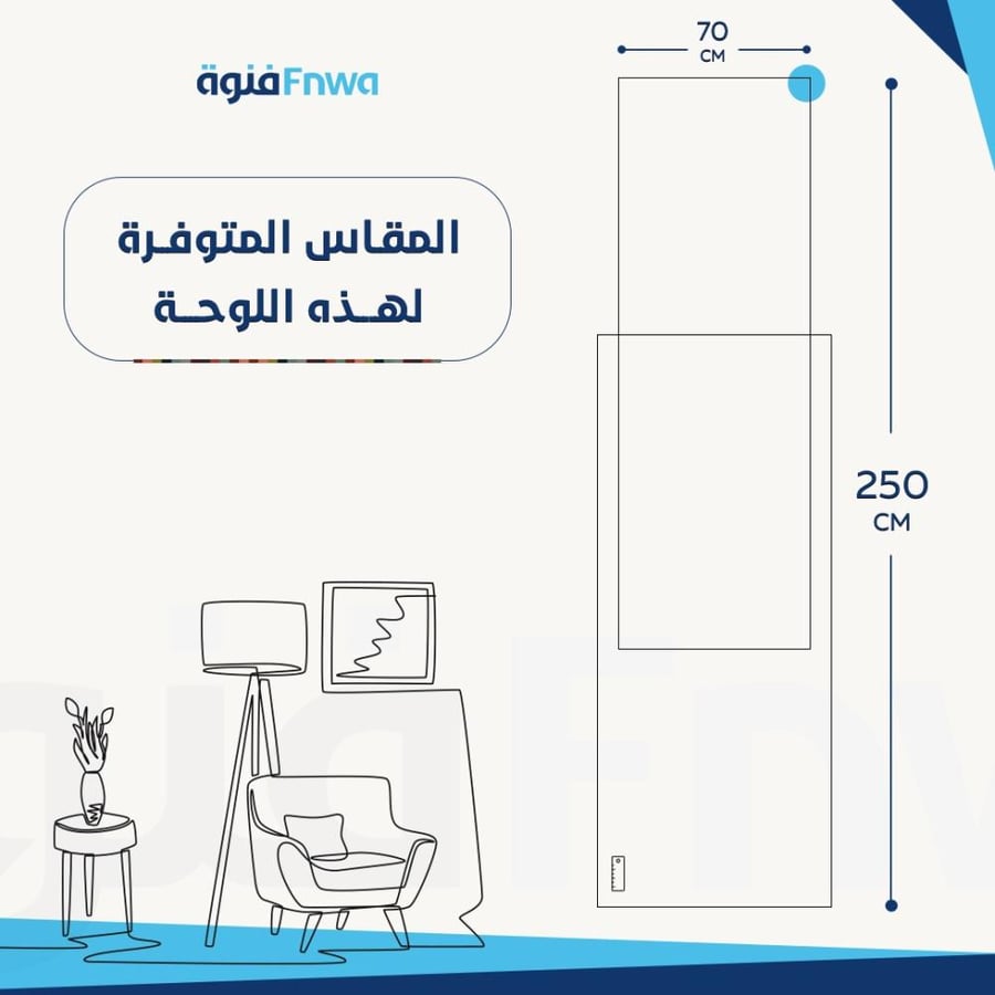 لوحتان كانفاس متداخلتان
