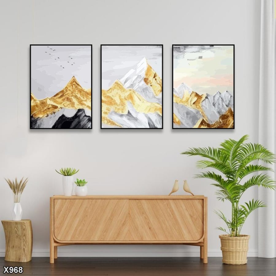 Canvas board 3 pieces