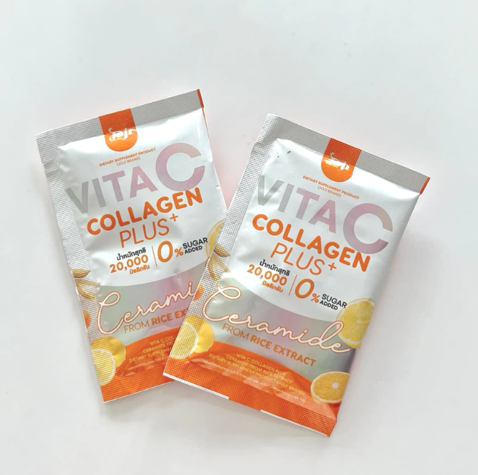 أكياس Joji Vita C Collagen Plus Ceramide من مستخلص الأرز