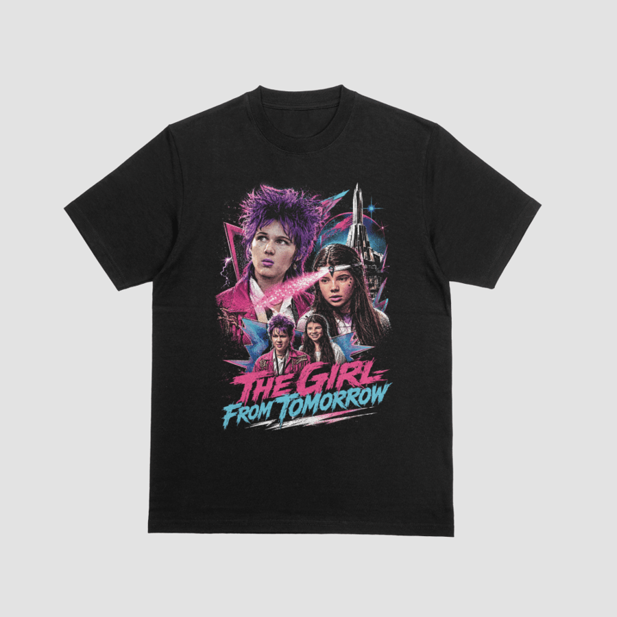 Alana and Jenny Sci-Fi Shirt The Girl From Tomorrow Vintage