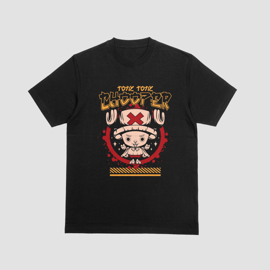 Tony Tony Chopper Retro Anime Graphic
