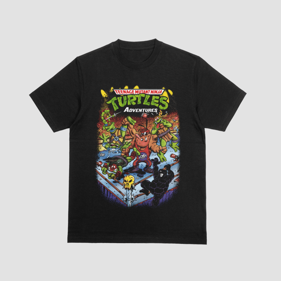 Teenage Mutant Ninja Turtles Adventures Stump Asteroid Wrestling