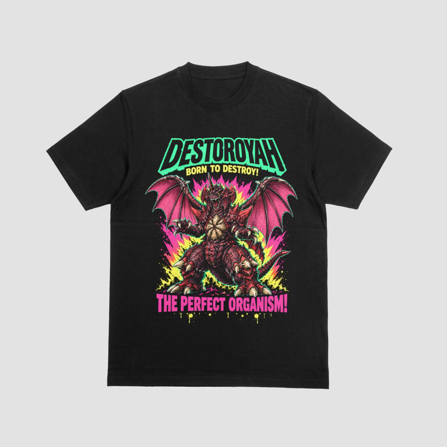 Destoroyah The Perfect Organism Born to Destroy Kaiju Graphic