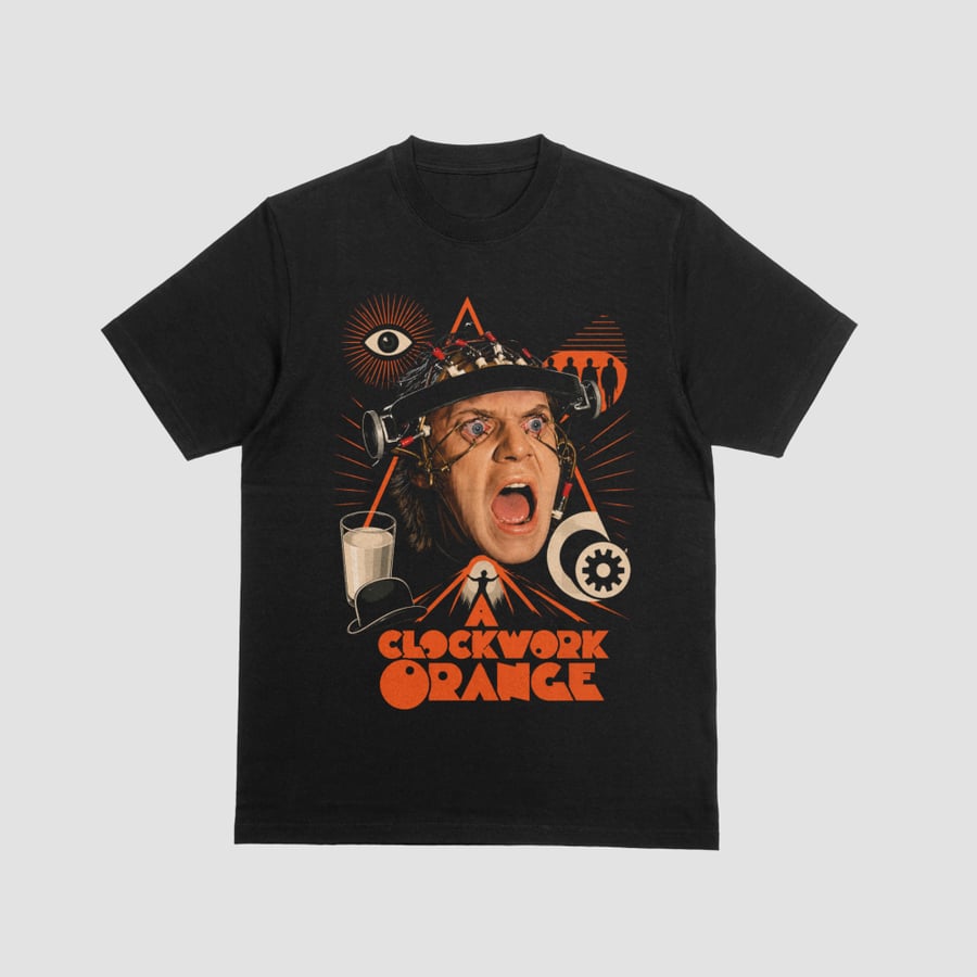 A Clockwork Orange Alex DeLarge Ludovico Technique Graphic