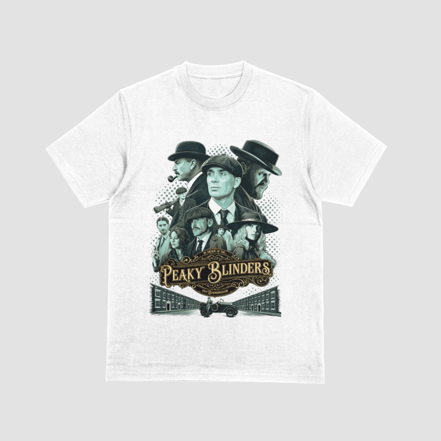 Peaky Blinders Thomas Shelby & Cast Cast Ensemble Graphic