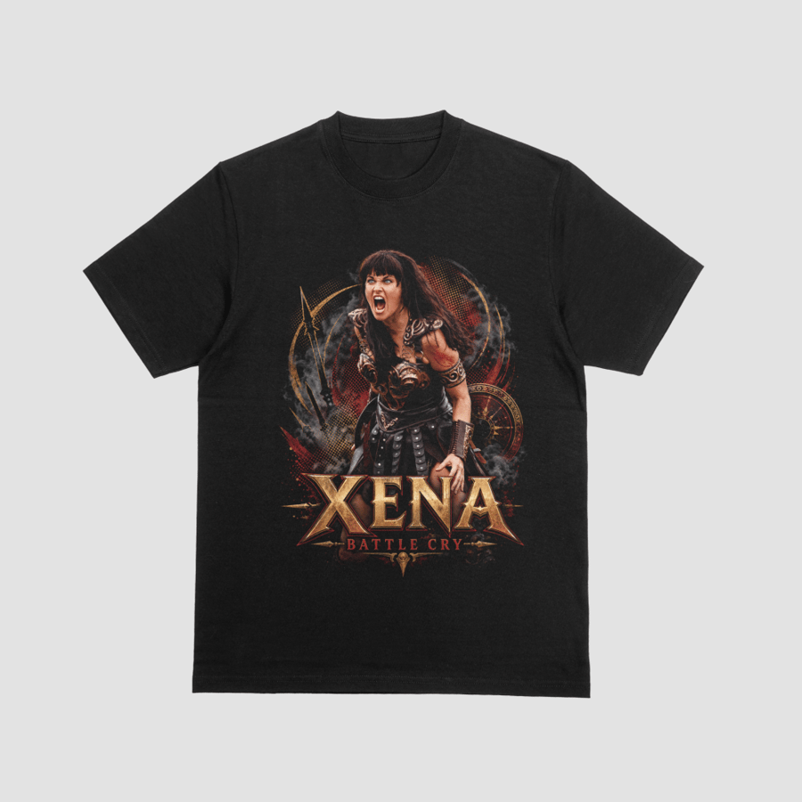 Xena Warrior Princess Battle Cry Lucy Lawless Graphic
