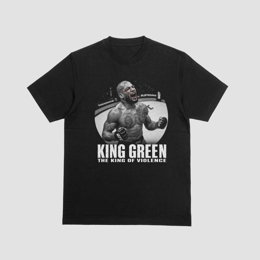 King Green The King of Violence Graphic Tee
