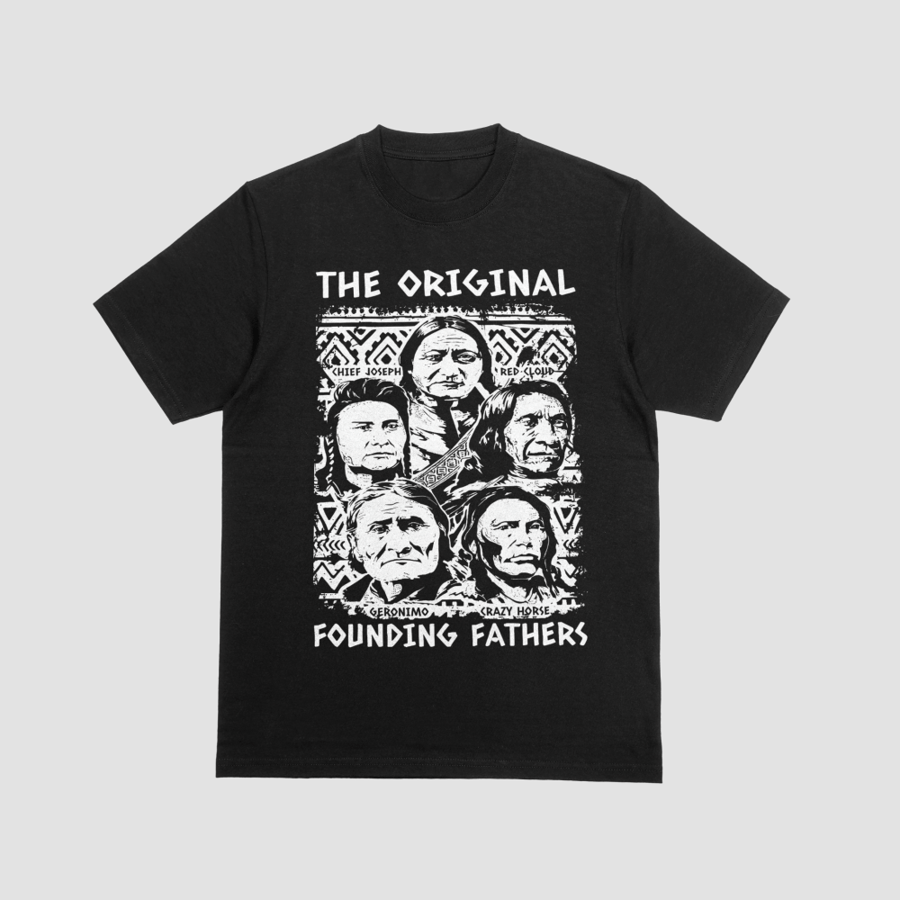 The Original Founding Fathers Native American Chiefs Graphic