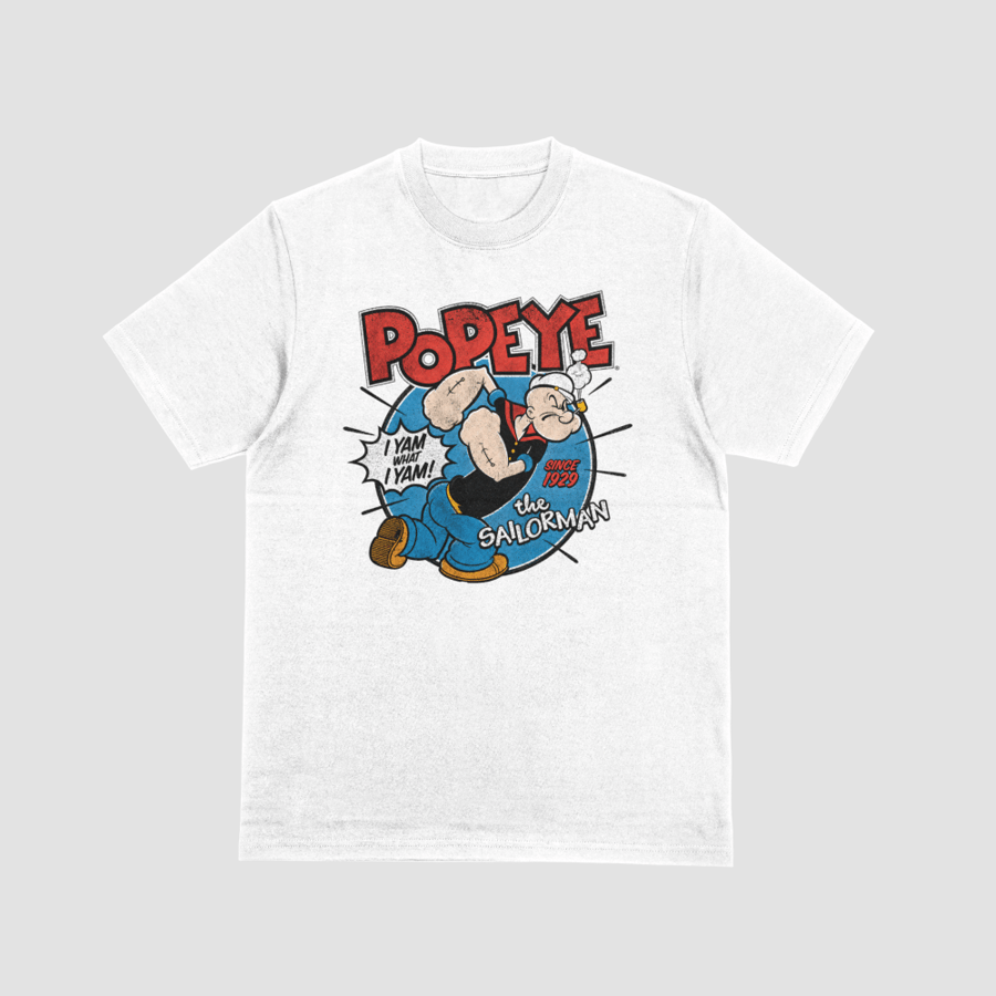 Popeye Sailorman I Yam What I Yam Graphic