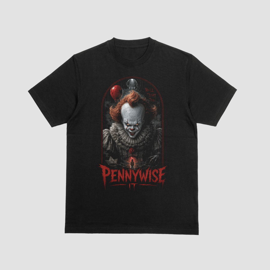 Pennywise IT Stephen King Vintage Horror Graphic