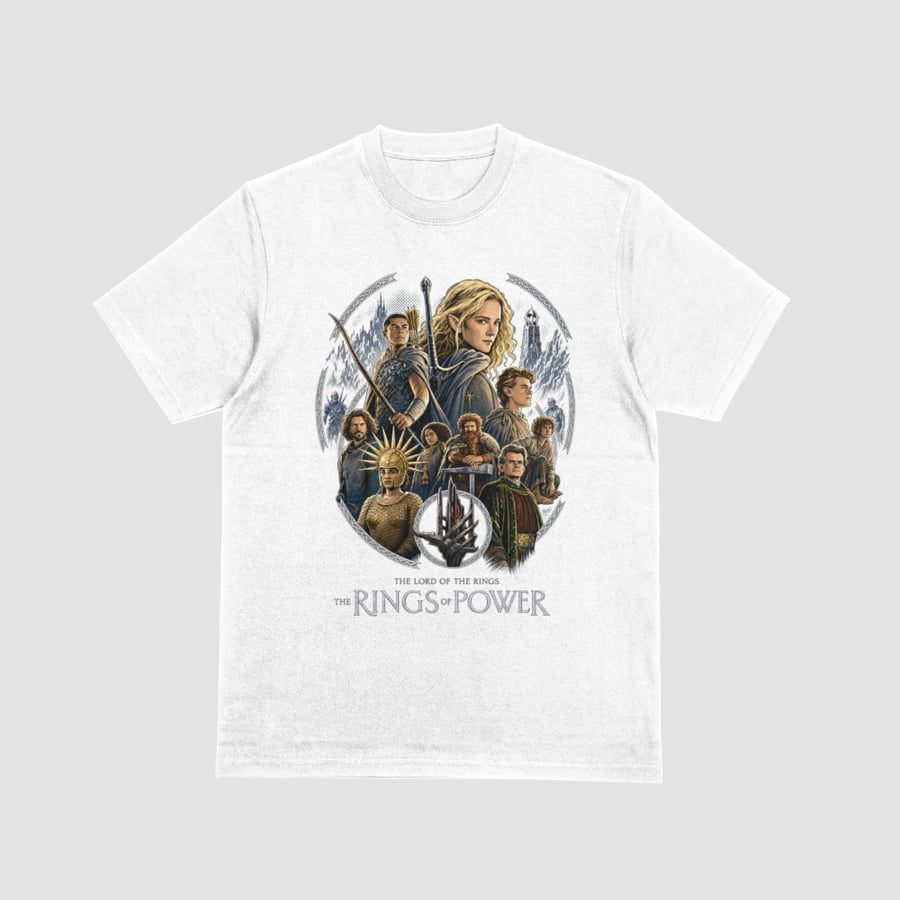 Retro The Rings of Power Galadriel & Middle-earth Heroes