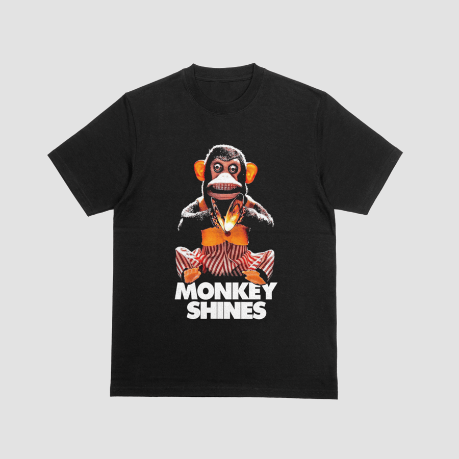Monkey Shines Cymbal Clapping Toy Horror Movie Graphic