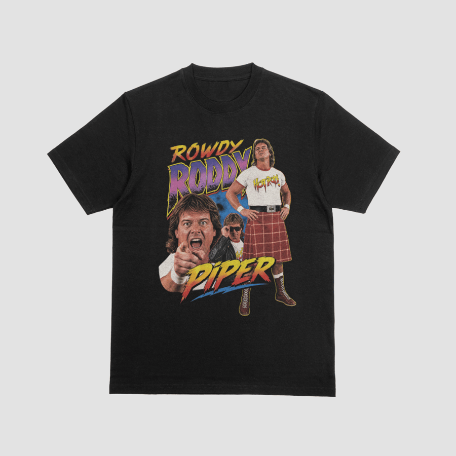Rowdy Roddy Piper: The Hot Rod – Vintage 90s Wrestling