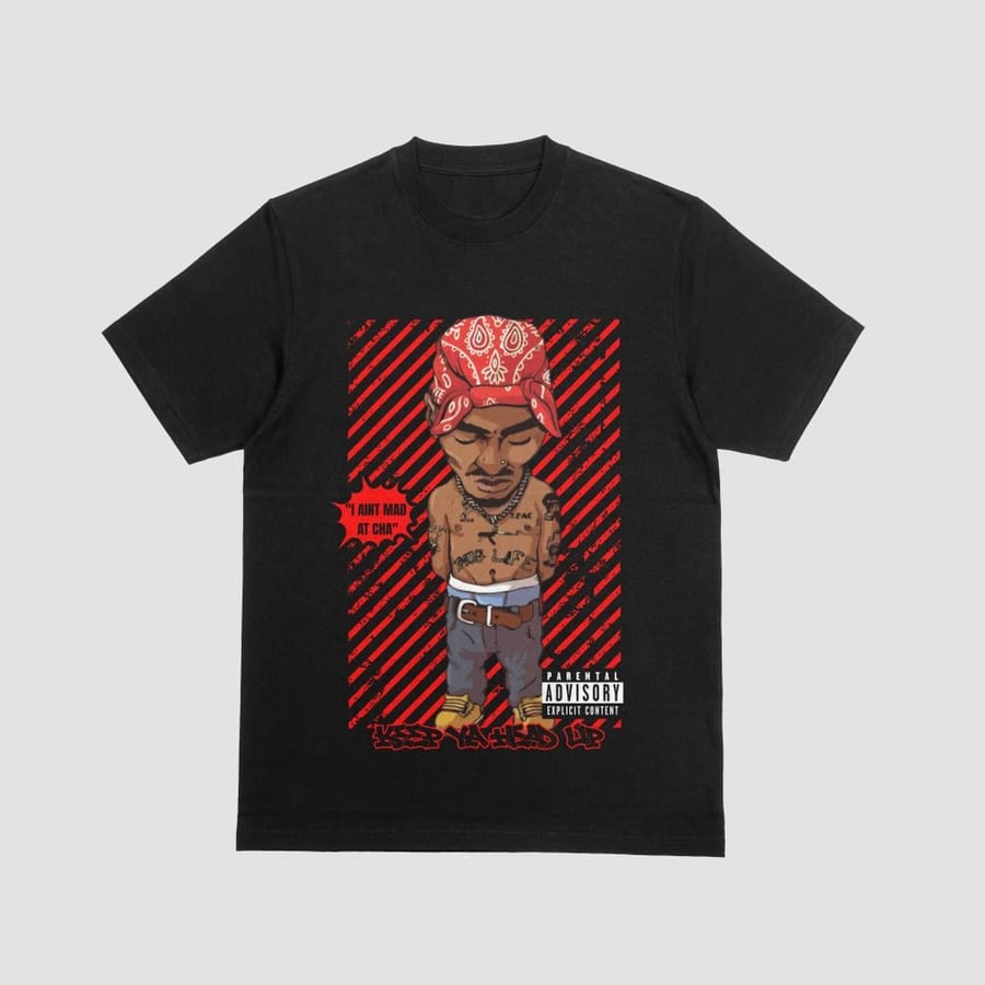 Tupac Keep ya head up Red
