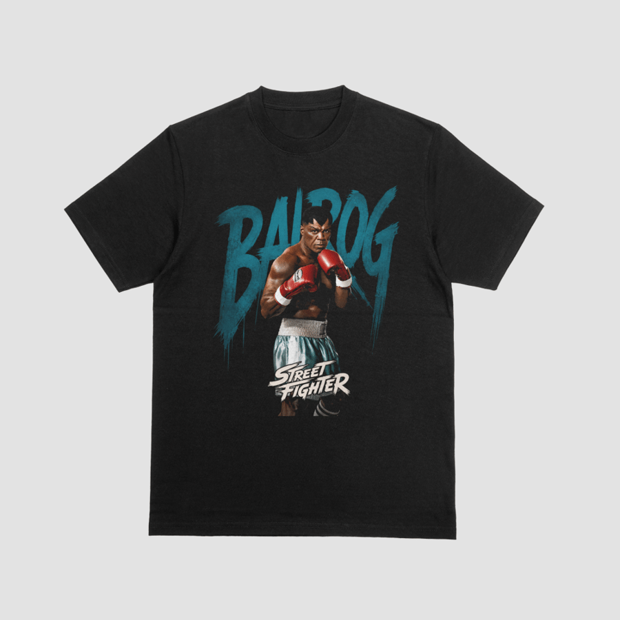 Balrog Street Fighter Live Action Movie Retro Graphic Tee