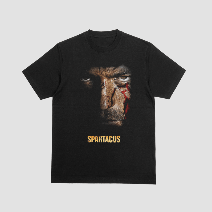 Spartacus Blood and Sand Close Up Face Graphic