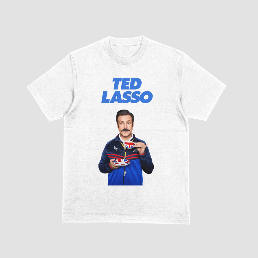 Ted Lasso Tea Cup Union Jack Graphic