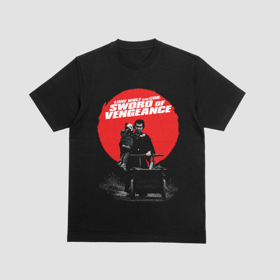 English Lone Wolf and Cub Sword of Vengeance Red Sun Samurai Graphic