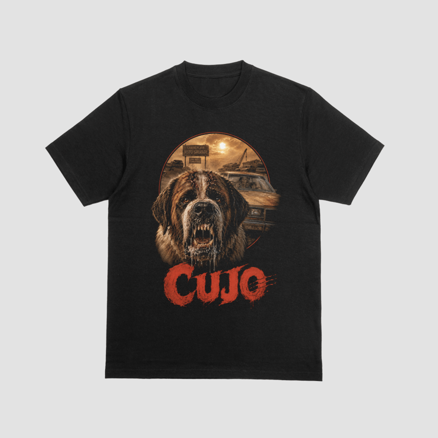 Cujo Stephen King Vintage Horror Graphic