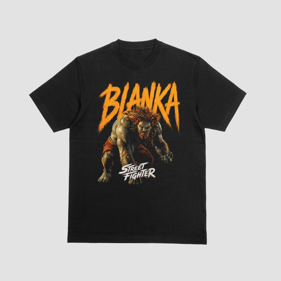 Blanka Street Fighter Live Action Movie Retro Graphic Tee