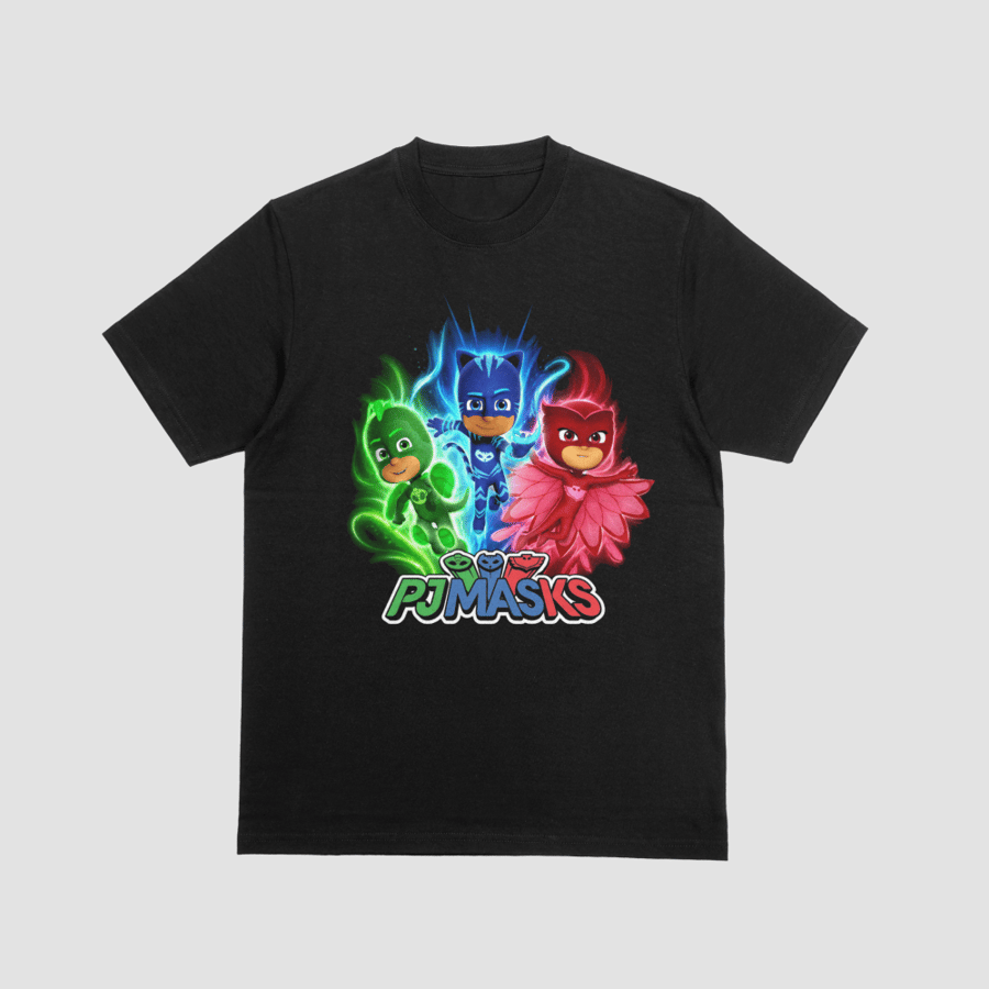 PJ Masks Glowing Energy Catboy Owlette Gekko Graphic