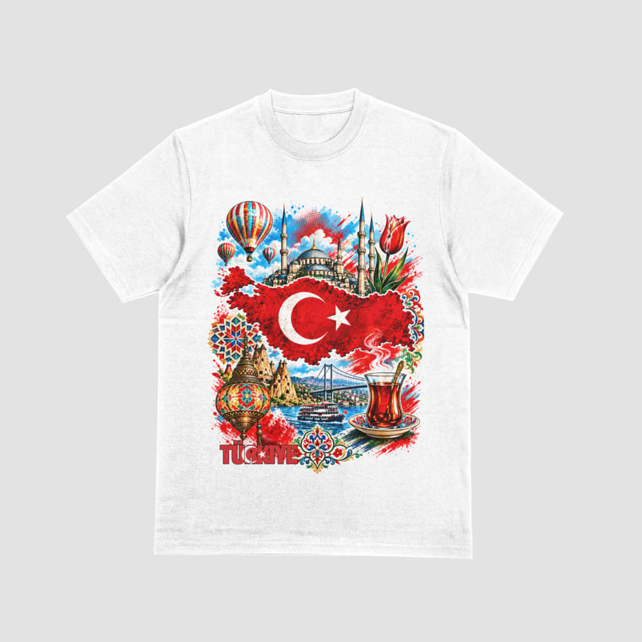 Türkiye Heritage Collage colored