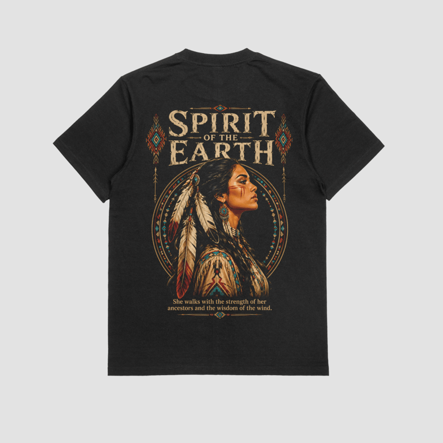 Spirit Of The Earth Native American Woman