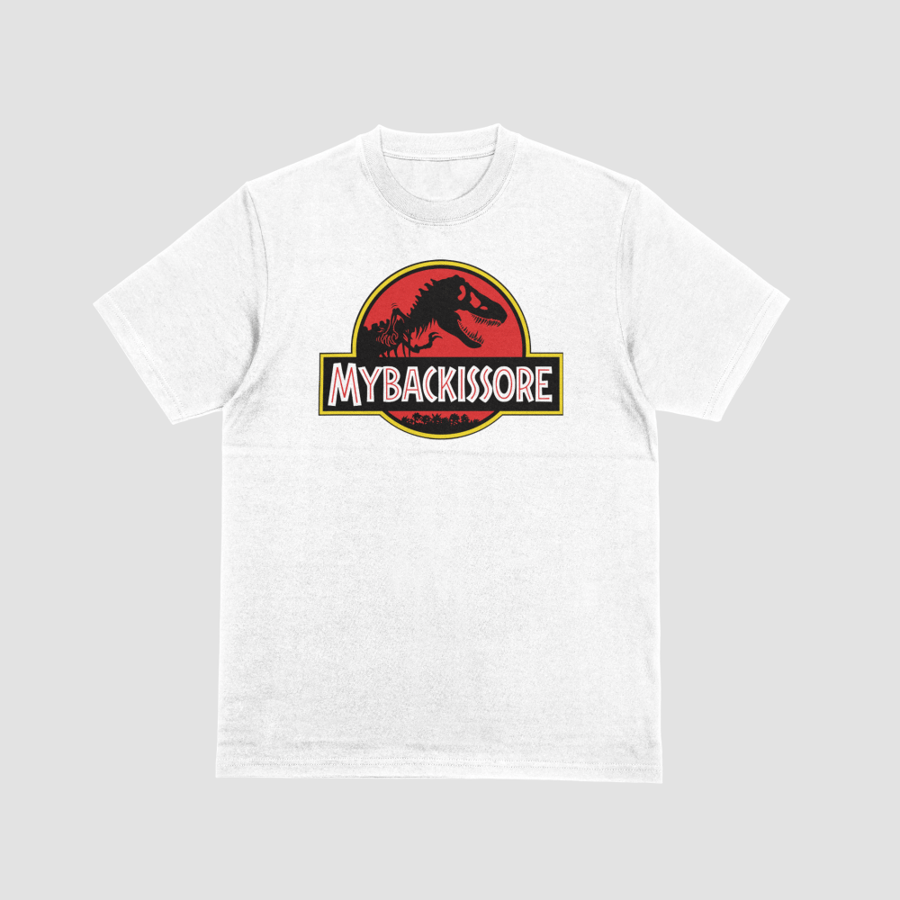 MyBackIsSore: Prehistoric Pain – Funny Retro Jurassic Parody