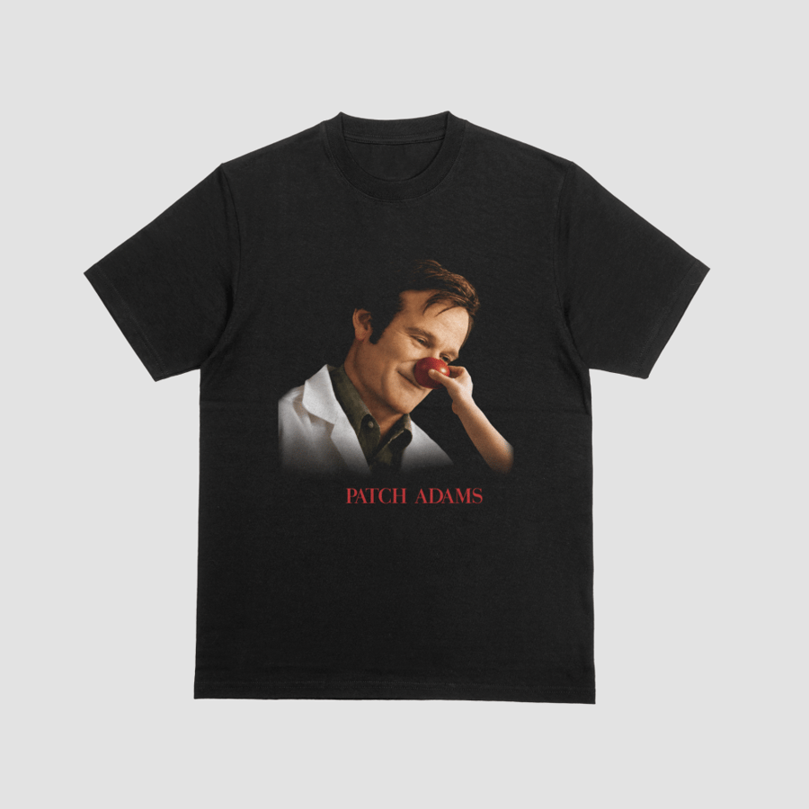 Patch Adams Robin Williams Red Nose 1998 Movie Graphic
