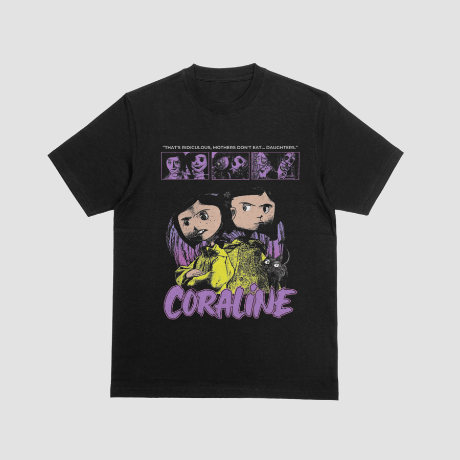 Coraline Yellow Raincoat Mothers Don't Eat Daughters Quote