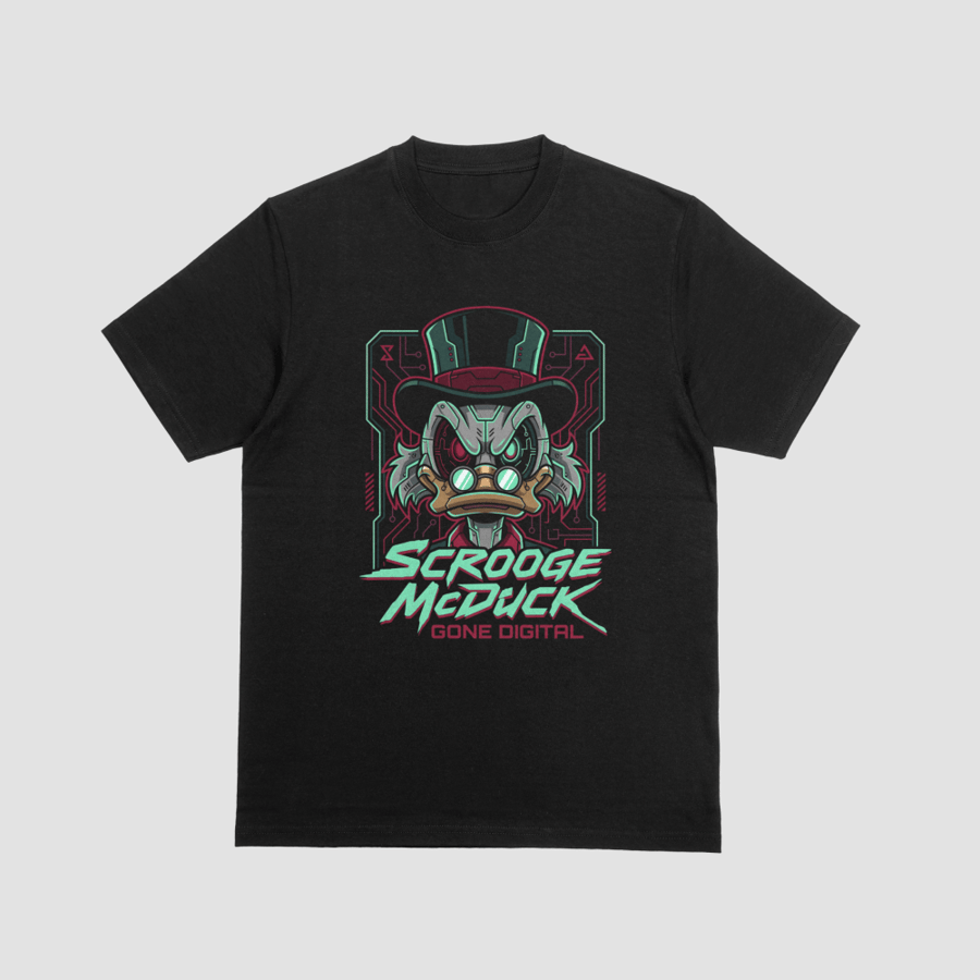 Scrooge Mcduck Gone digital