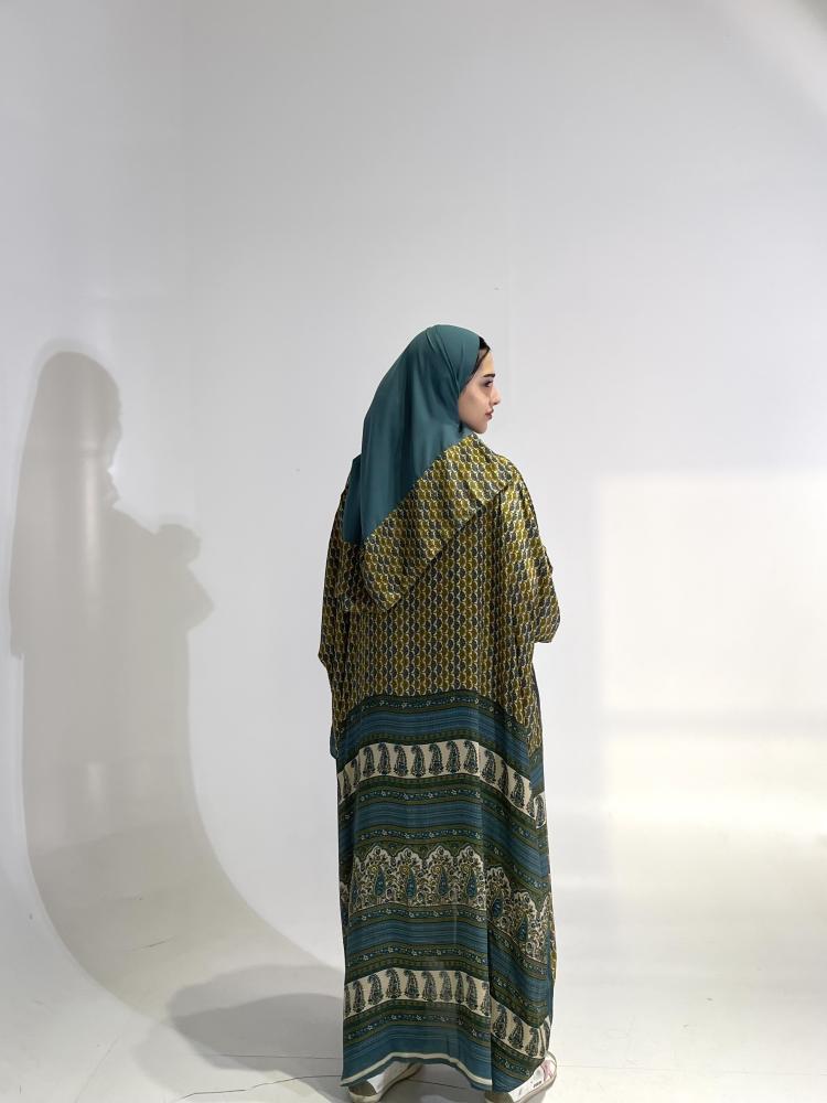 Silk abaya