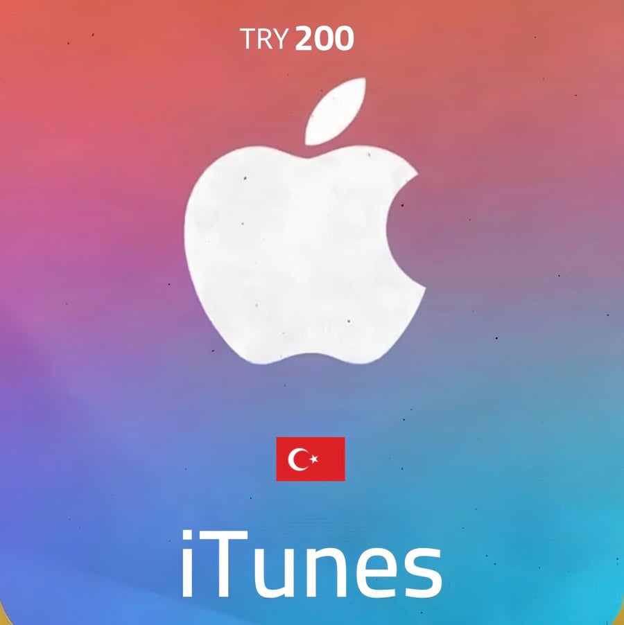آيتونز تركي 200 ليرة