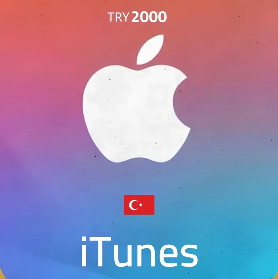 آيتونز تركي 2000 ليرة