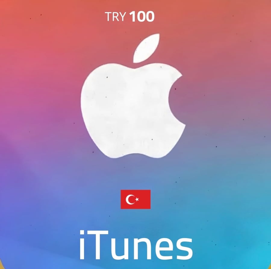 آيتونز تركي 100 ليرة