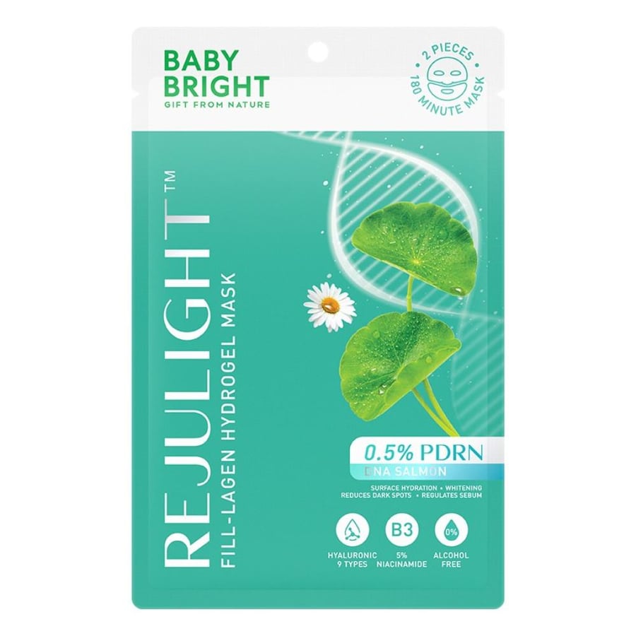 بيبي برايت ماسك هيدروجيل Baby Bright Rejulight Fill-lagen Hydrogel Mask
