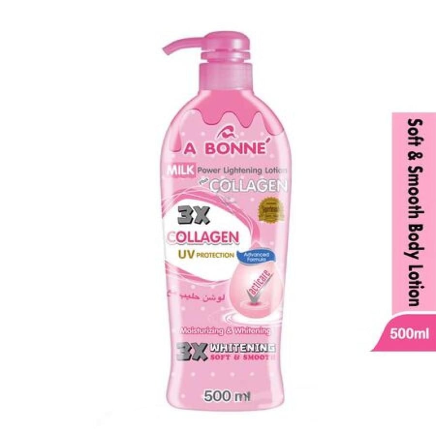 A BONNE' Milk Power Lightening Lotion with Collagen لوشن تفتيح البشرة ميلك باور