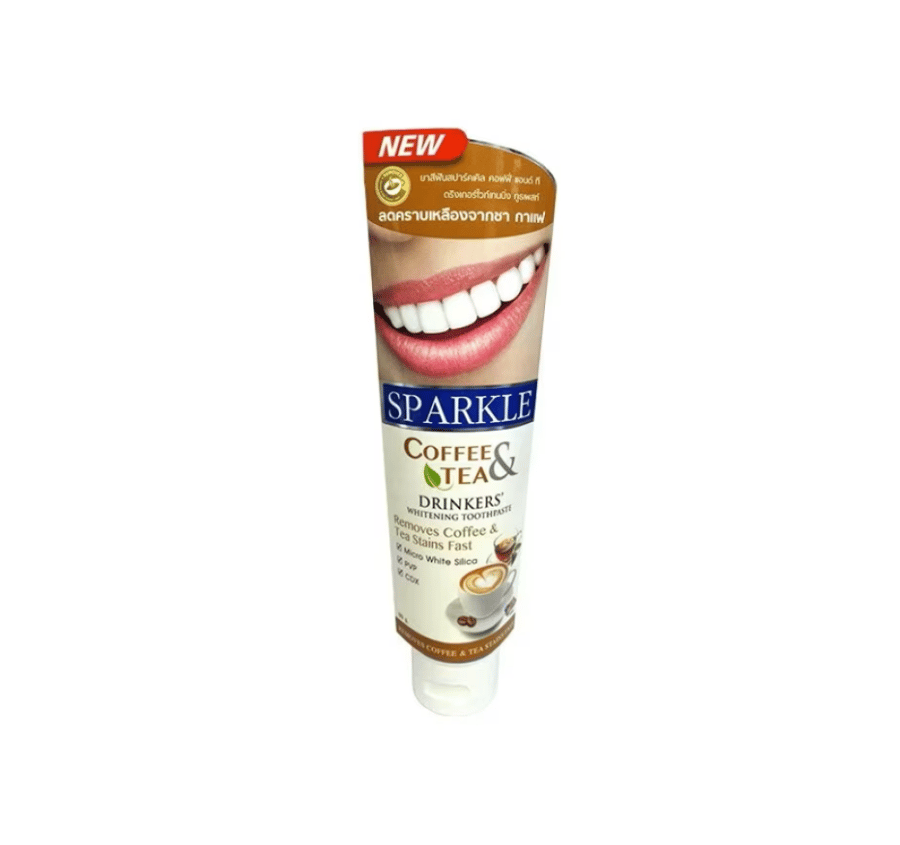 معجون أسنان سباركل لشاربي القهوة والشاي  Sparkle Coffee Tea