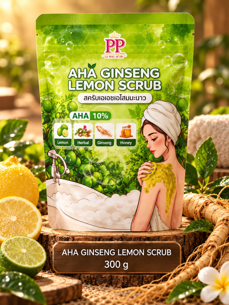 مقشر الجسم التايلندي الطبيعي PP – متوفر بعدة أنواع     PP Natural Thai Body Scrub – Multiple Variants Available