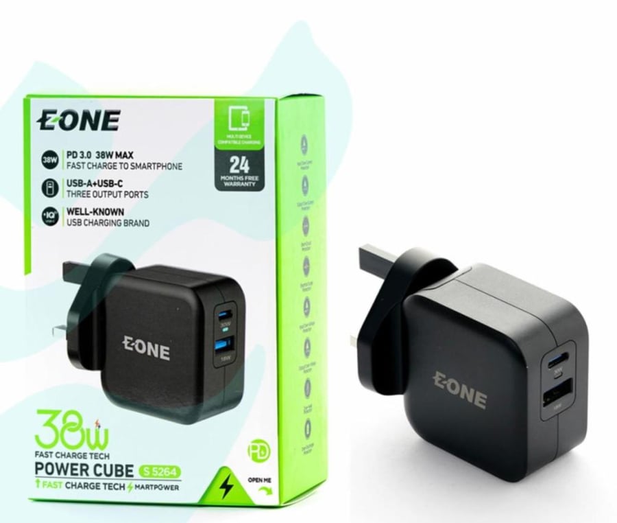شاحن جداري 38w شركة EONE