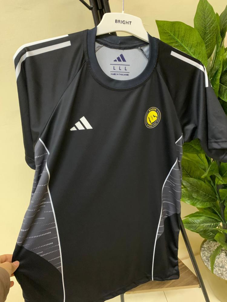 قميص تمارين نادي النصر الاسود الجديد 2026