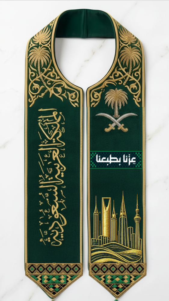 وشاح اليوم الوطني ال 96 موديل جديد