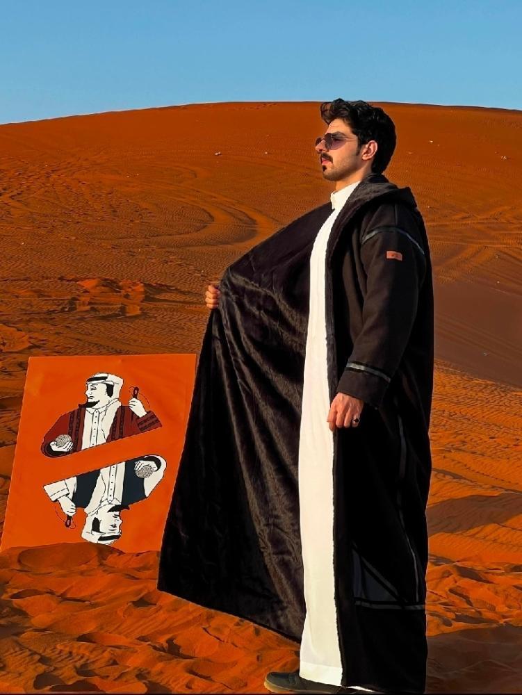تصميم فروه ملكيه جوخ مبطن بالغرو
