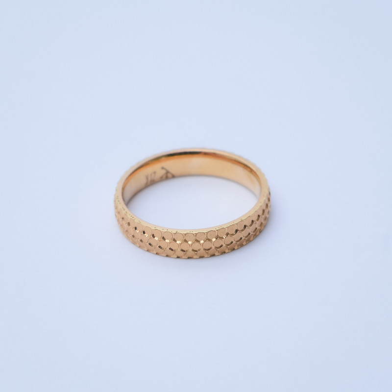 دبلة ذهب عيار 21