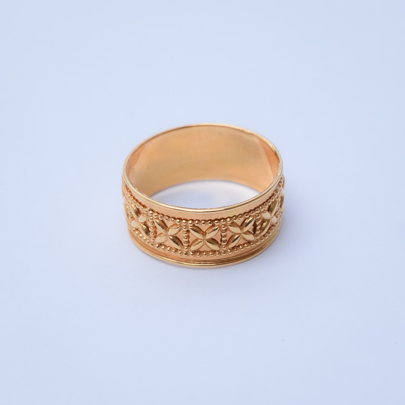 دبلة ذهب عيار 21