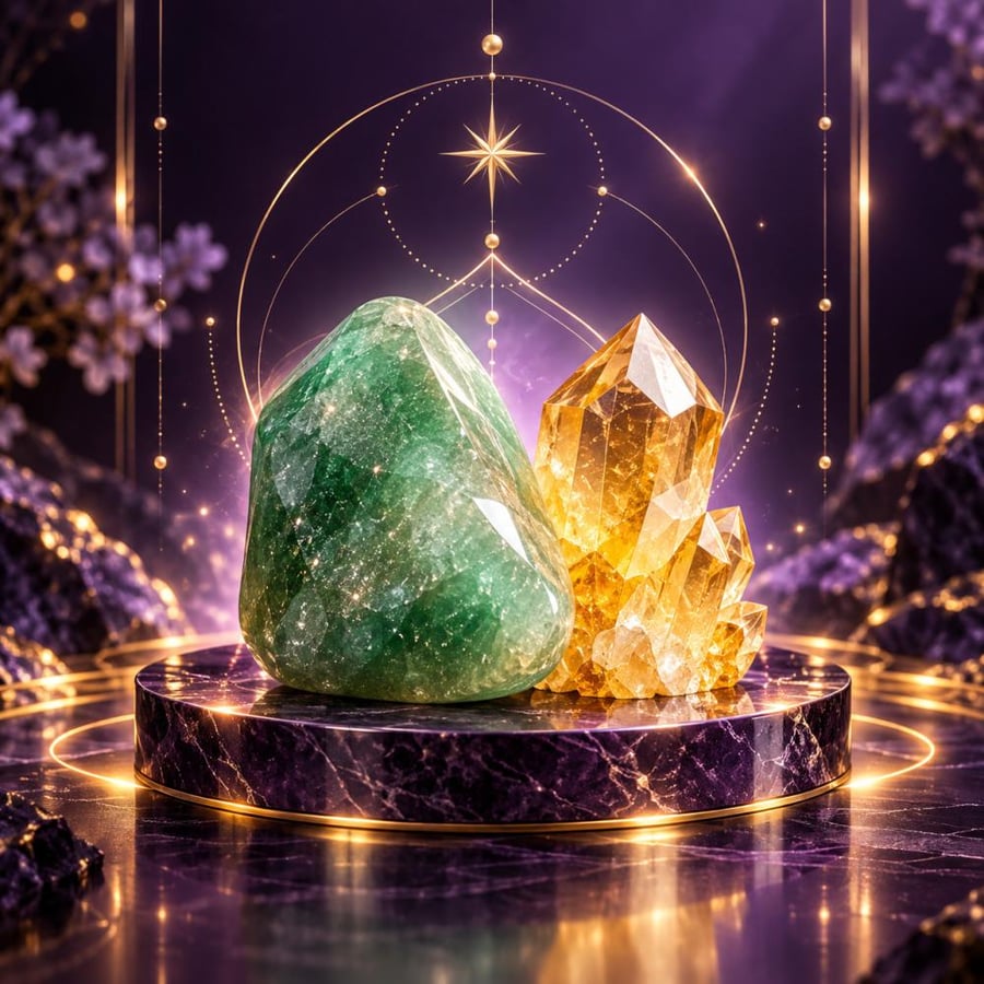 حجر المال والعمل من AuraMind