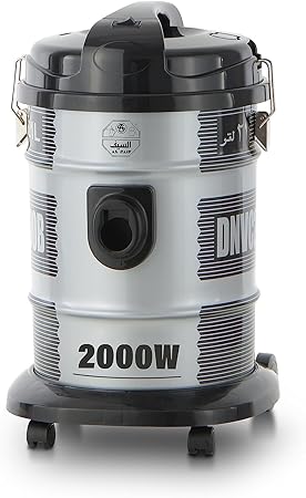 Barrel vacuum cleaner 21 liters - 2000 watts | Al Saif