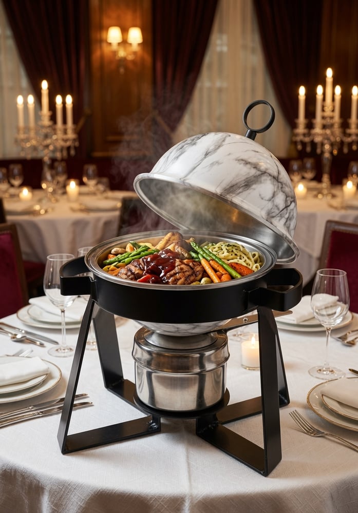 Steel Buffet Heater - 1 Liter | Saif Home